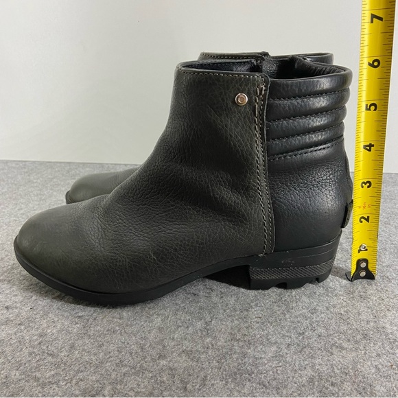 Sorel Danica Waterproof Leather Short Boot Bootie Women’s Size 6.5 - Picture 9 of 12